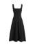 Picture of Ruffle Cami Maxi Dress In Black