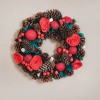Picture of Sustainable Christmas Wreath for Wall Decoration