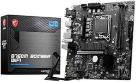 Picture of MSI B760M Bomber WiFi Motherboard