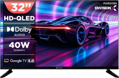 Picture of MOTOROLA 103 cm (43 inch) QLED HD Ready Smart Google TV 2025 Edition