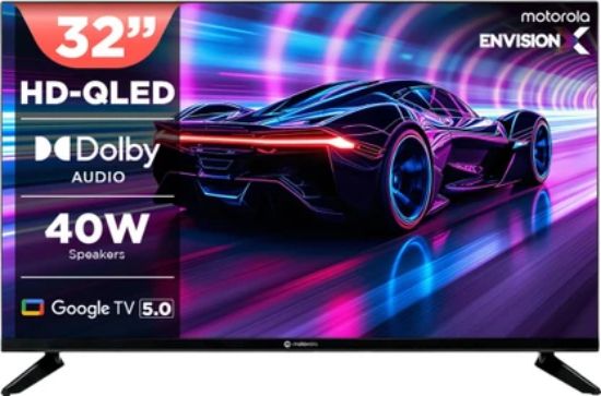 Picture of MOTOROLA 103 cm (43 inch) QLED HD Ready Smart Google TV 2025 Edition