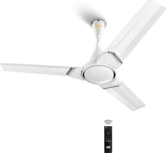 Picture of BLDC Ceiling Fan with 5 Year Warranty BLDC Motor with Remote 1200 mm Ceiling Fan  (5 Star | White | Pack of 1)