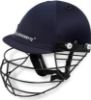 Picture of CLOVERBYTE Cricket Full Size Navy Blue Practice Helmet for Men & Boys With Free Tennis Ball Cricket Helmet  (Blue, Yellow)