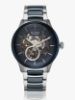 Picture of Titan Automatic Blue Dial Silver & Blue Ceramic Strap Analog Watch - For Men NT90174KD02