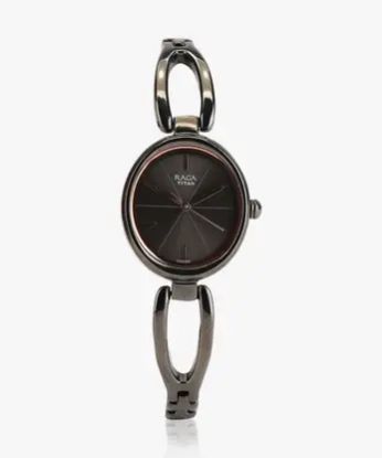Picture of Titan Raga Viva Anthracite Dial Grey MetalStrap Analog Watch - For Women