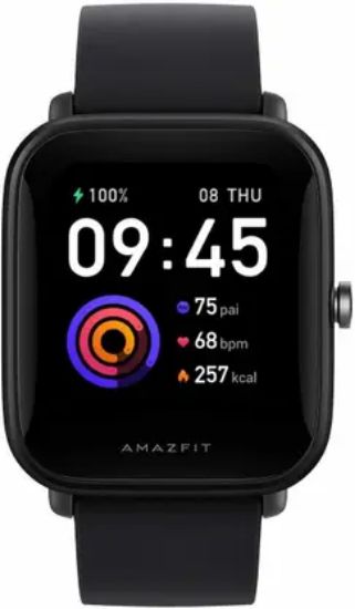Picture of AMAZFIT Bip U Smartwatch  (Black Strap, Regular)