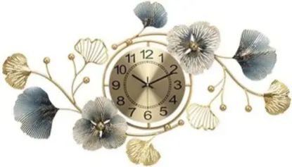 Picture of LuxeLookz Analog Wall Clock  (Multicolor, Without Glass, Standard)